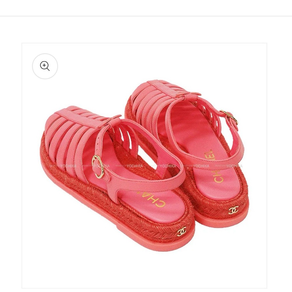 Chanel gladiator sandals NIB size 38 !!!SOLD!!! - Picture 7 of 12